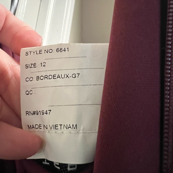 Bridesmaids dress / gown formal size 12, Brand- “After Six” worn once - Picture 8 of 14